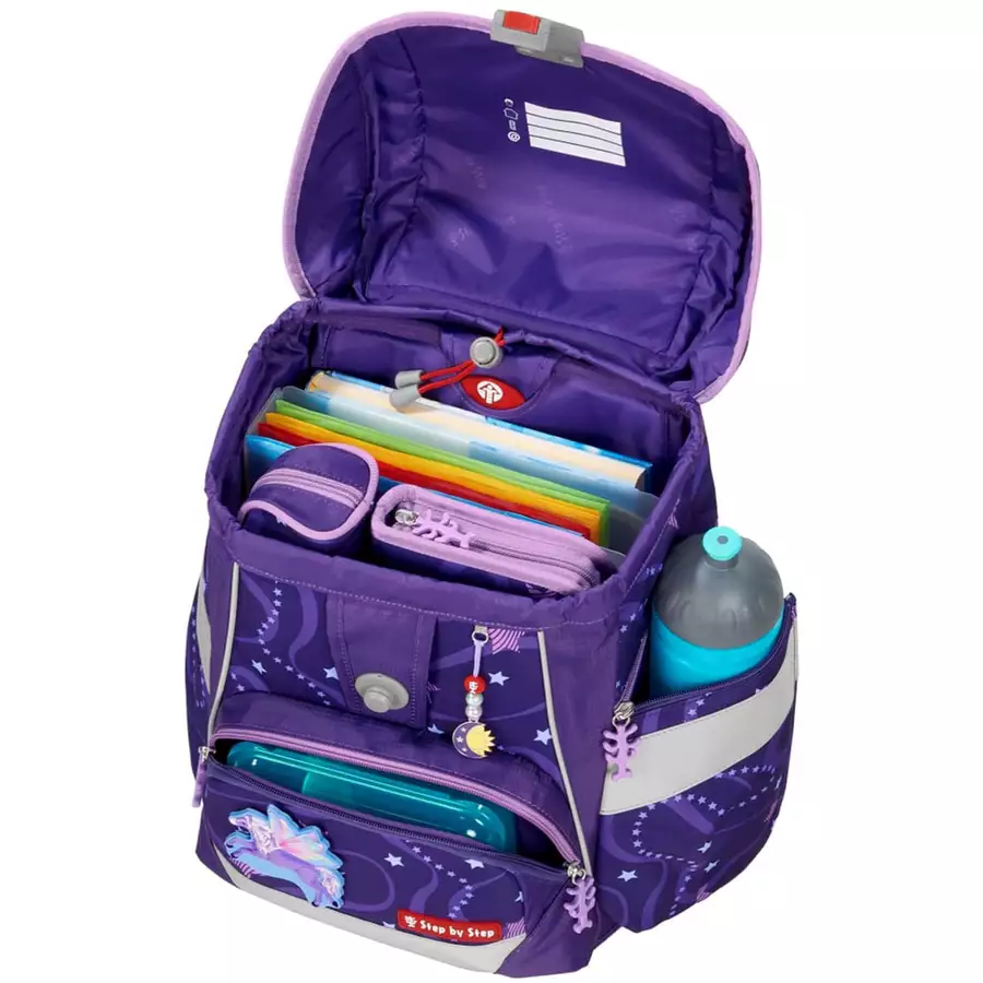 Step by 2in1 Plus - Schulranzen Set 6tlg. Pegasus Emily