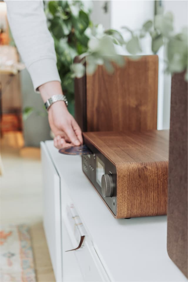 Pure Classic Stereo micro Hi-Fi system (kaffe)