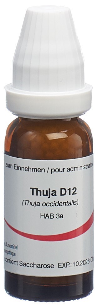 Omida Thuja 12 D<br>14 g, Globuli
