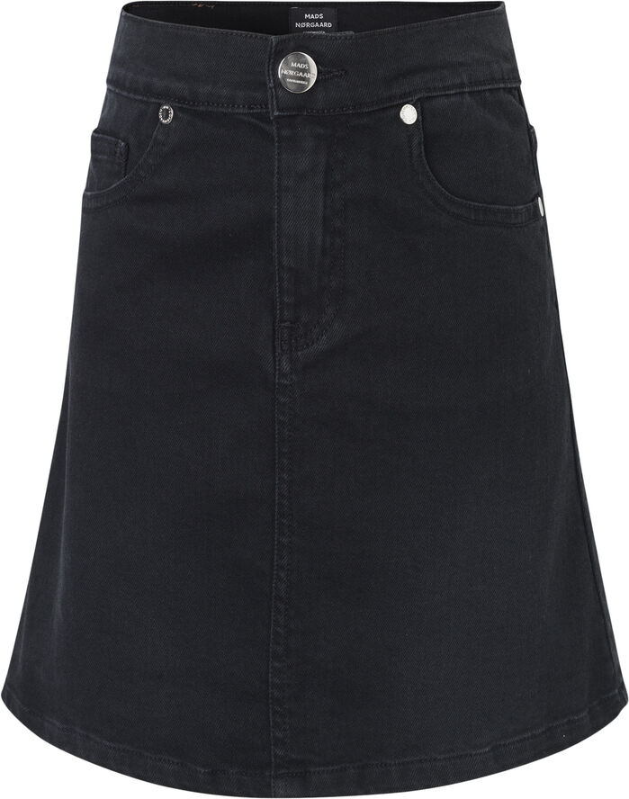 Mads Nørgaard - Copenhagen Washed Black/Black Safrana Sort