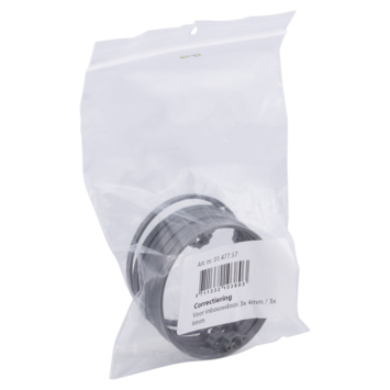 Attema inbouwdoos correctiering 6mm 6 Stuks