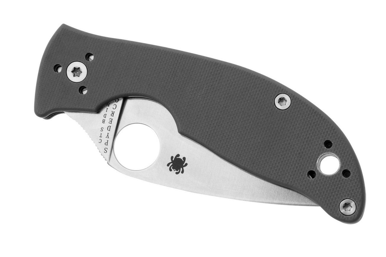 Spyderco Alcyone C222GPGY zakmes, Sal Glesser design