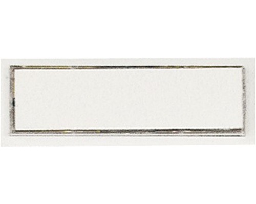 Friedland D1225 Index witte deurbelplaat