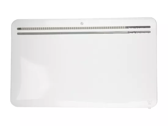 Chauffage connecté Wifi inertie sèche fonte - Blanc - 1500W - Voltman