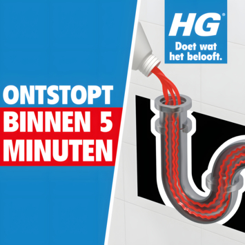 HG vloeibare ontstopper 1 liter