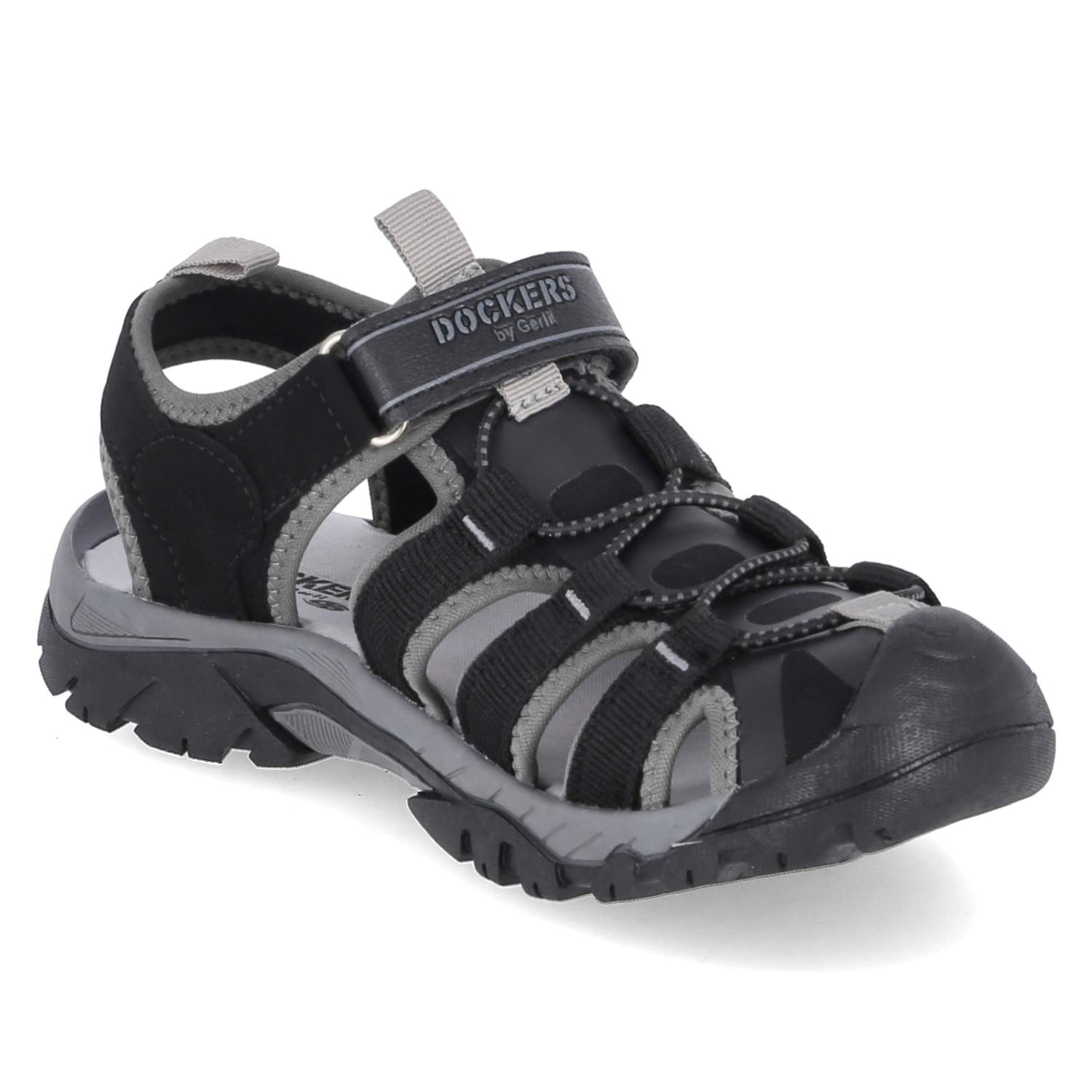 Dockers Sandalen - schwarz/grau