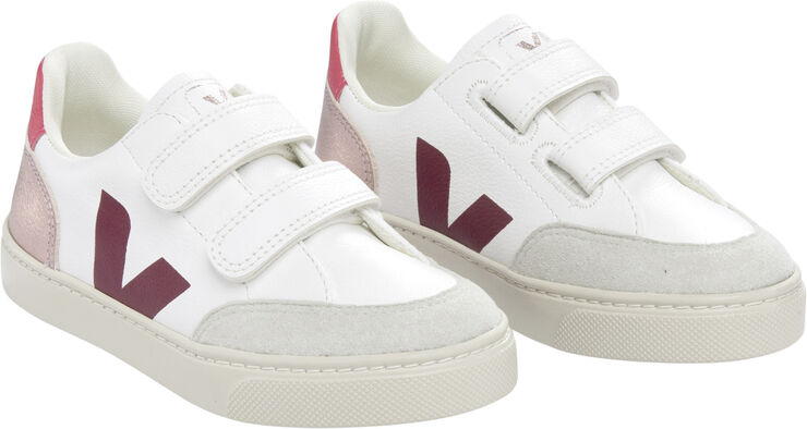 Veja Small V-12 Extra-white_multico-nacre