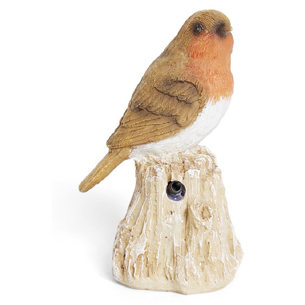 Figurine oiseau siffleur décoration de jardin H50cm
