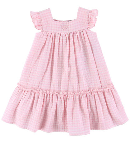 Emporio Armani Kleid - Pink Vichy
