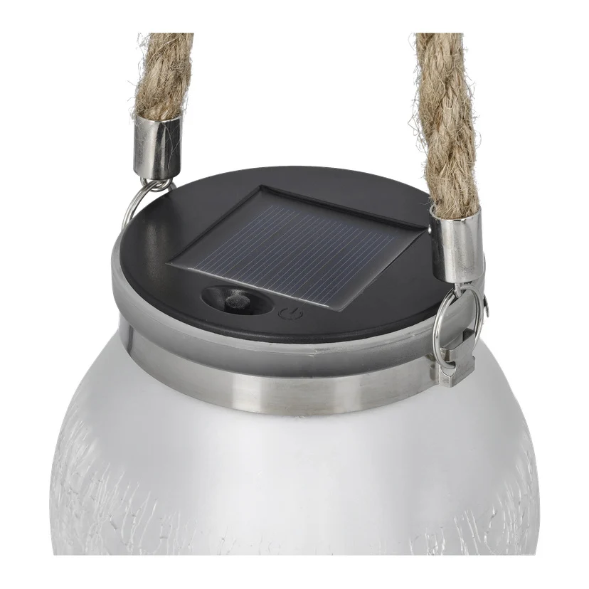 Solcellelampe Ø12 cm