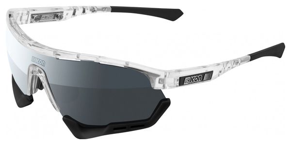 Scicon Sports Aerotech SCN PP XL Lunettes De Soleil De Performance Sportive (Scnpp Multimiror Silver/Briller)