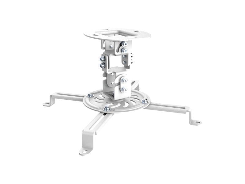 PureMounts Deckenhalterung PM-Spider-10W Weiss Deckenhalterung für Beamer