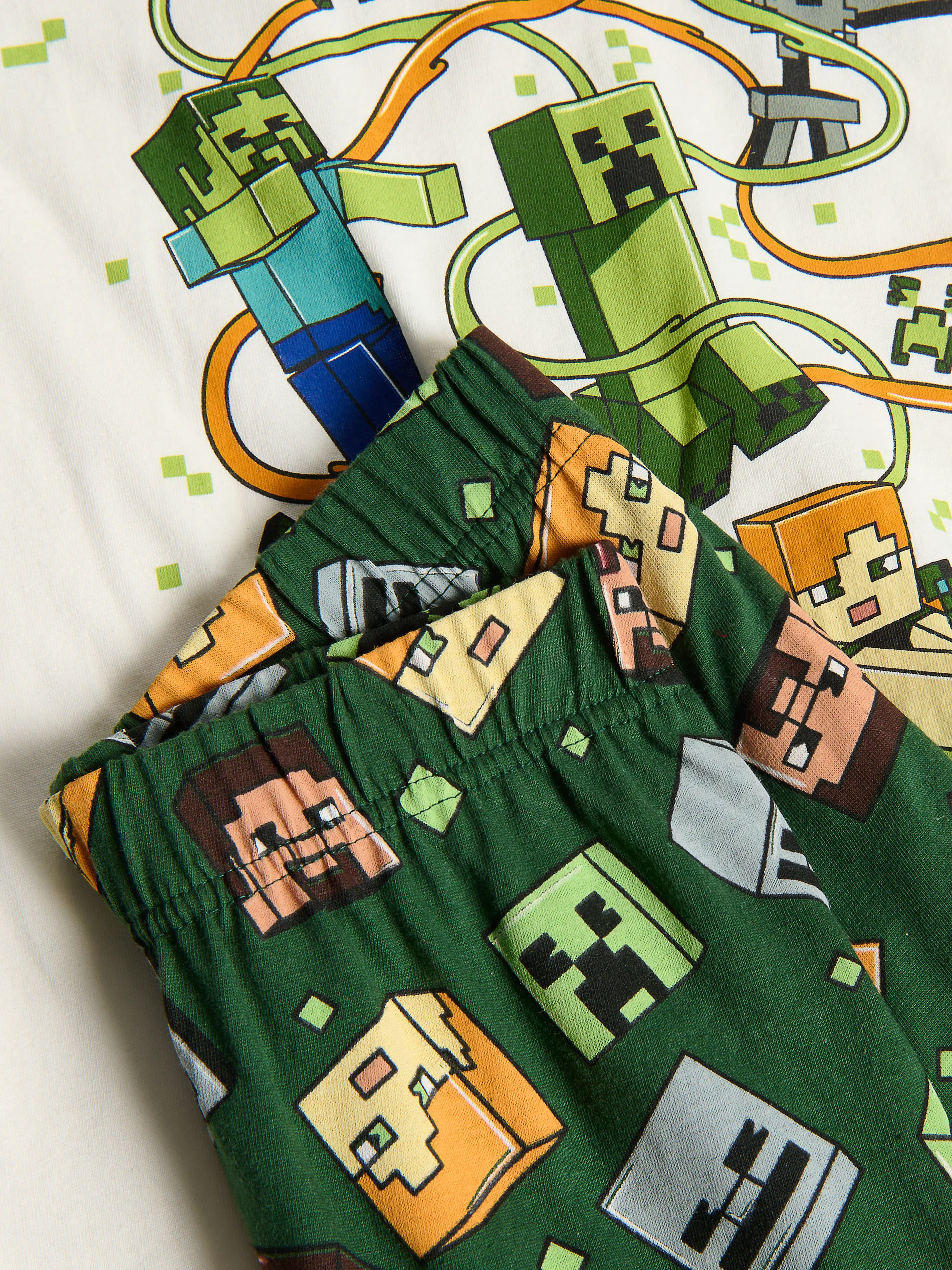 Pyjama-Set aus Baumwolle Minecraft