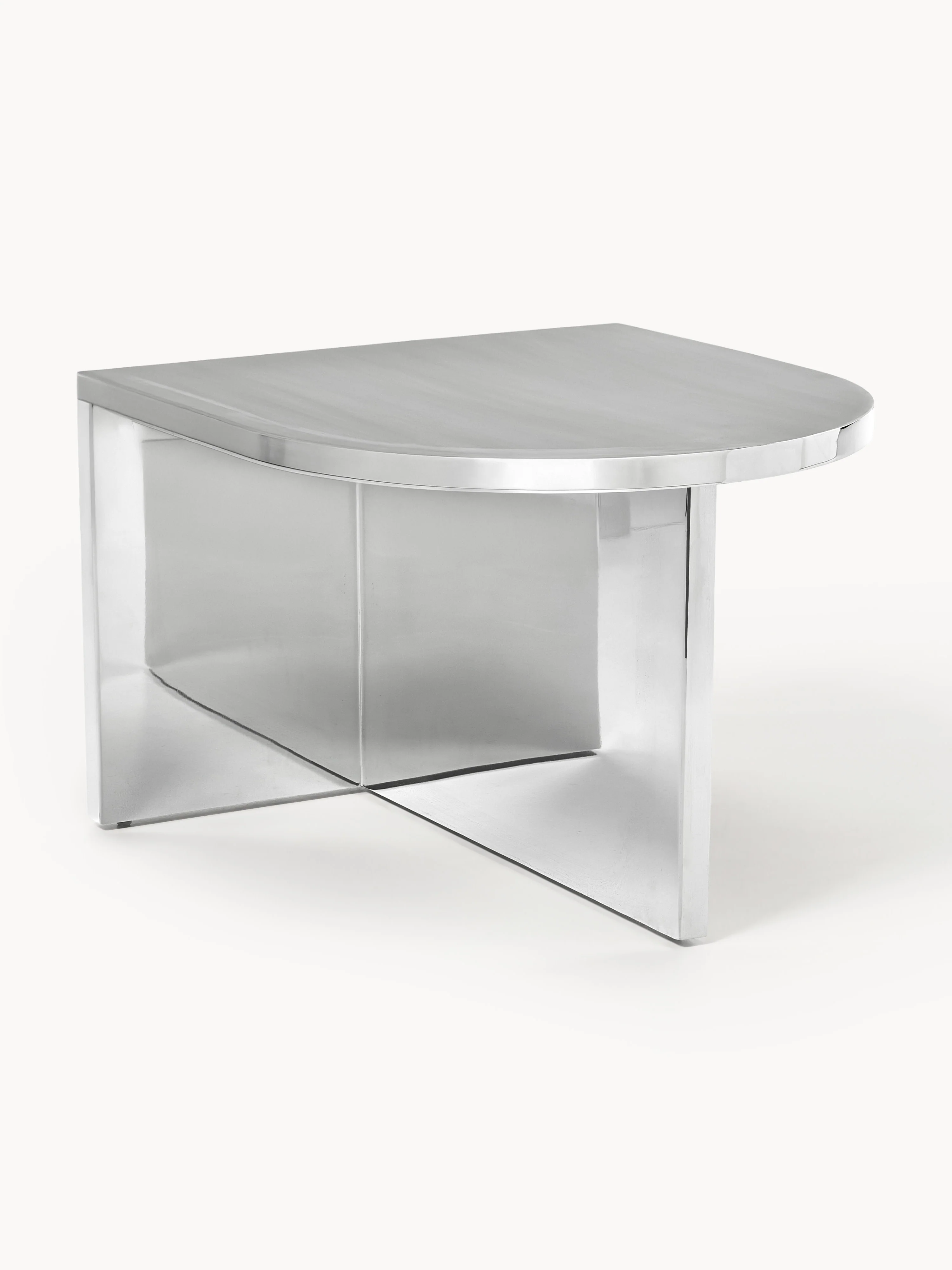 Ovale salontafel Leander van metaal