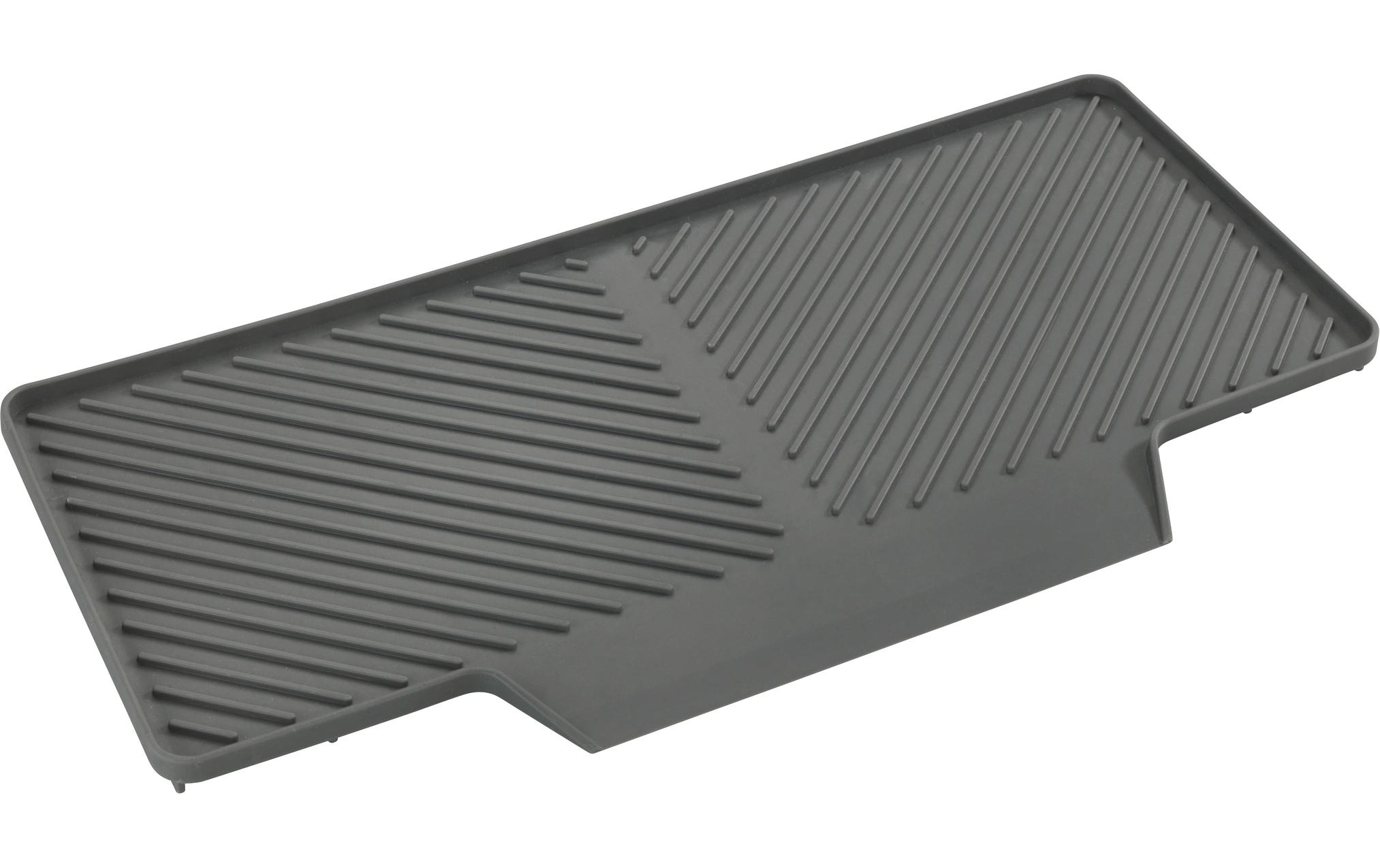 Abtropfmatte Neli 20 x 3 x 40 cm, GrauTrockenmatte