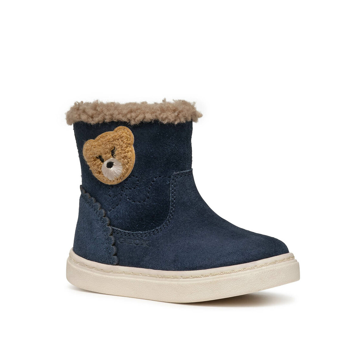 GEOX<br>Botas de couro forradas Nashik