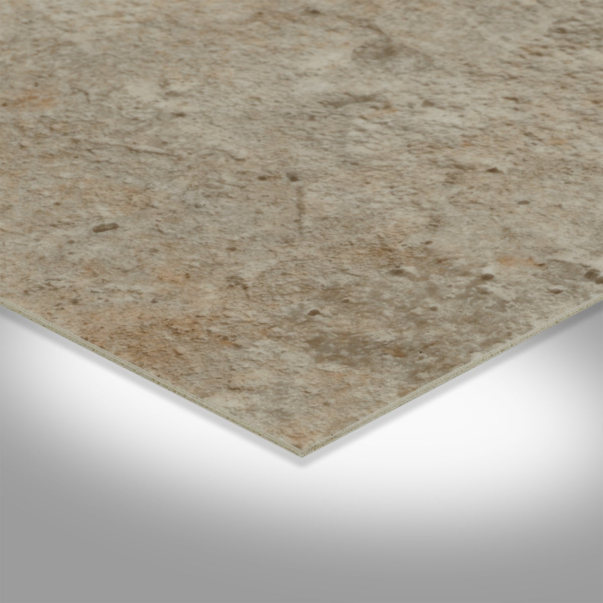 PVC vloer per meter, betonlook, grijs/beige, CV vloer, steenlook, 200 cm breed (per meter verkocht)
