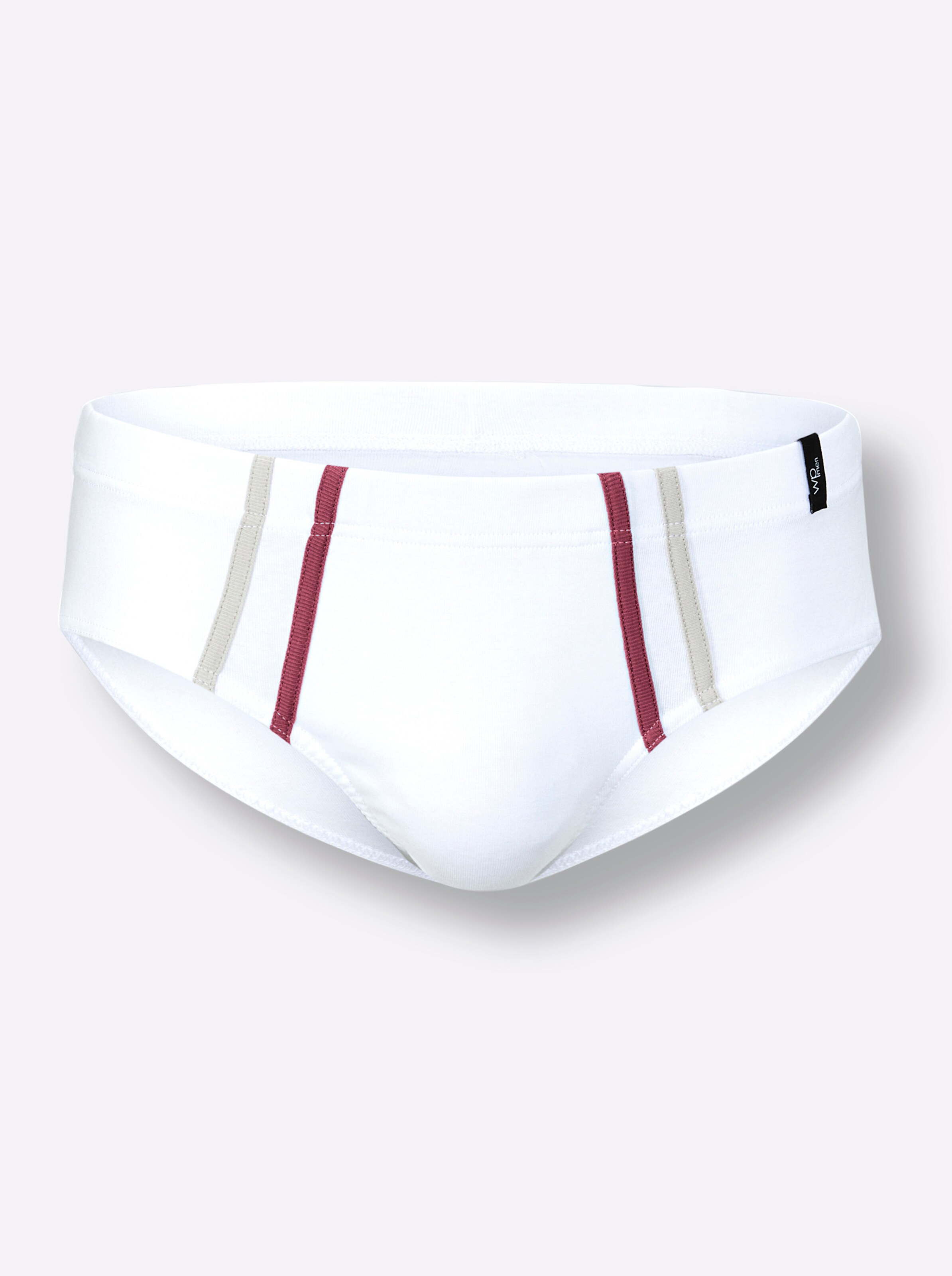 wäschepur men Slip in weiß