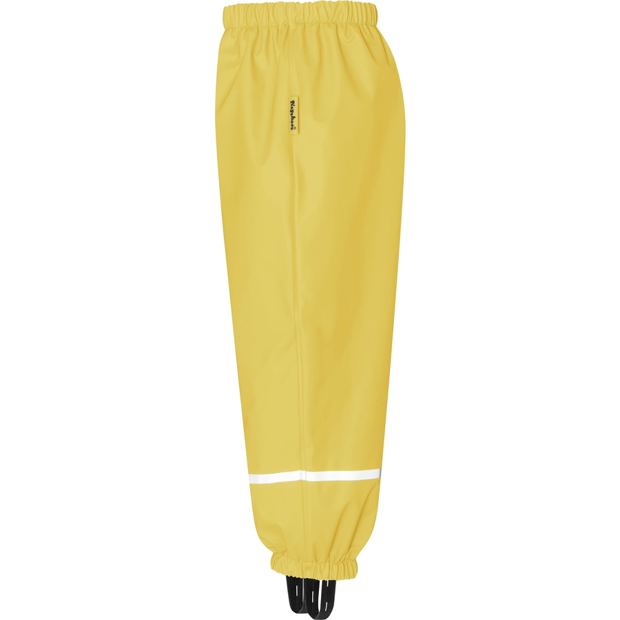Playshoes Fleece-Halbhose gelb