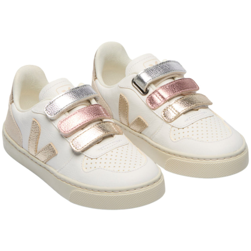 Køb Veja Multico Extra White Shiny Small V-10 Sneakers