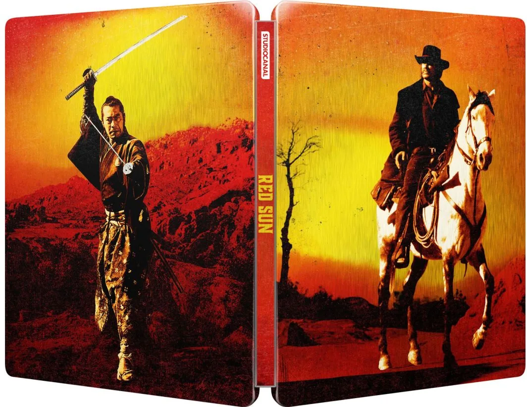 Soleil Rouge - Édition Limitée Steelbook (4K Ultra HD   Blu-Ray) Disques Blu-ray films