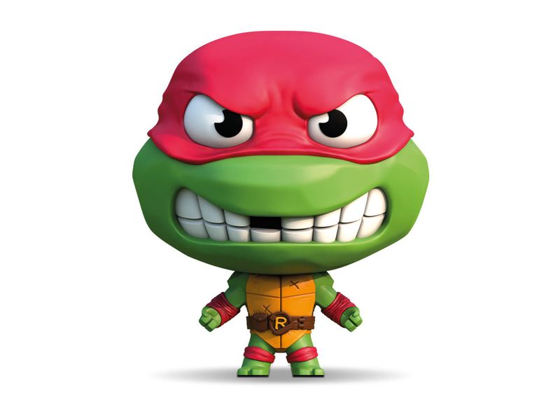 Elastikorps HeroPop Teenage Mutant Ninja Turtles: Raffaello Dehnbare Ninja Tutrles Actionfigur