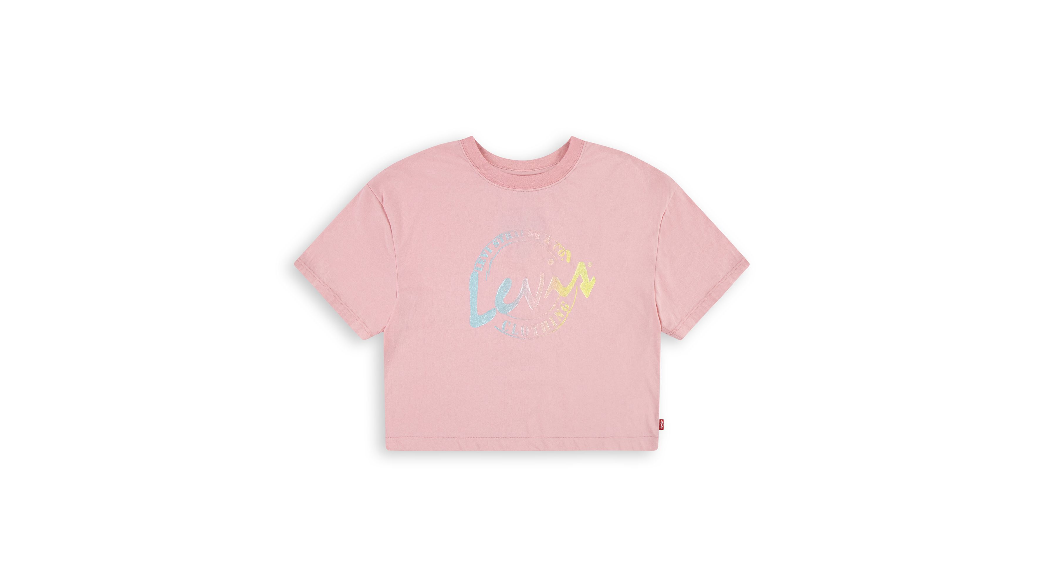 T-shirt inscription Meet and Greet - Quartz Pink - Rose