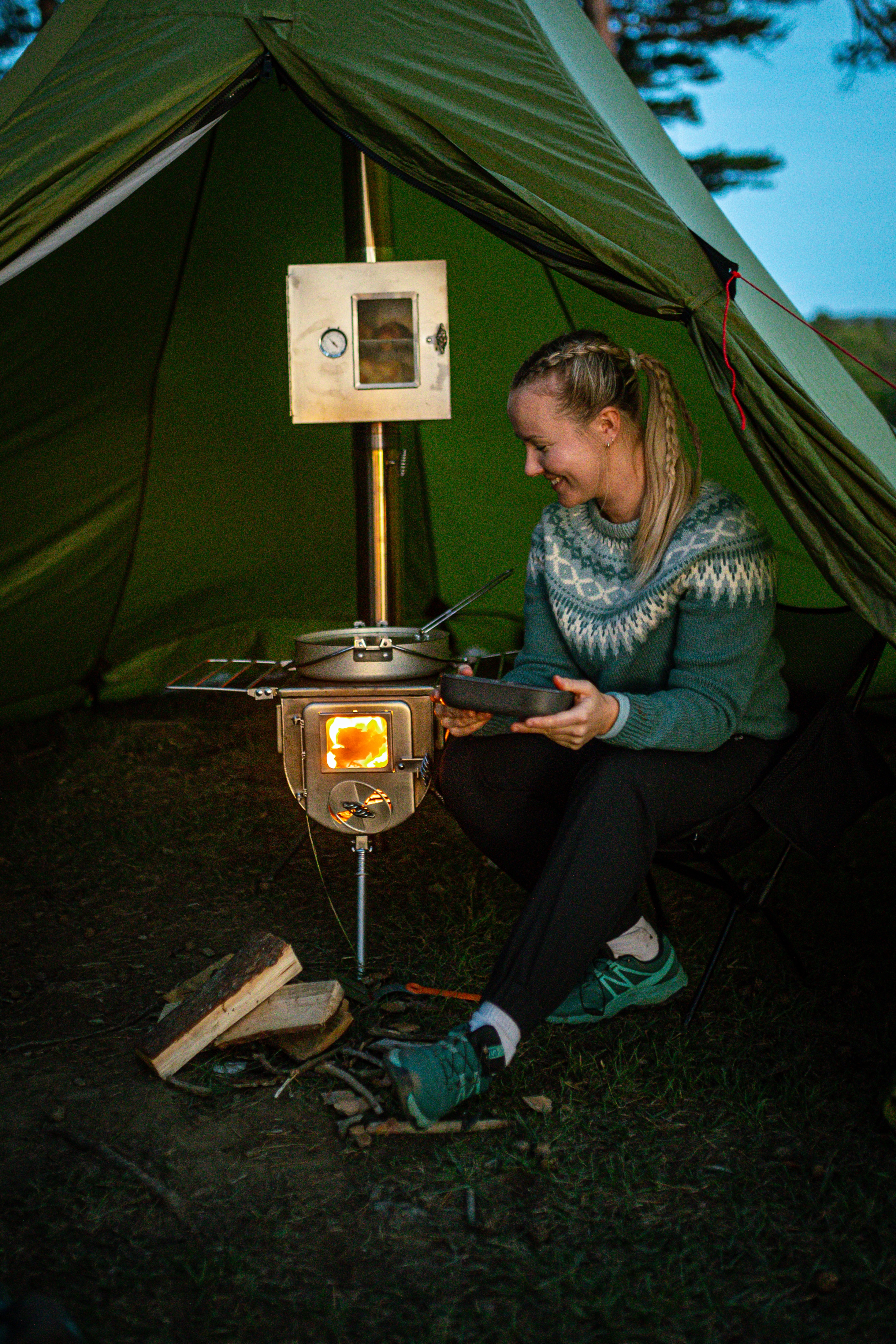 Winnerwell Pipe Oven<br>Luksus på tur!