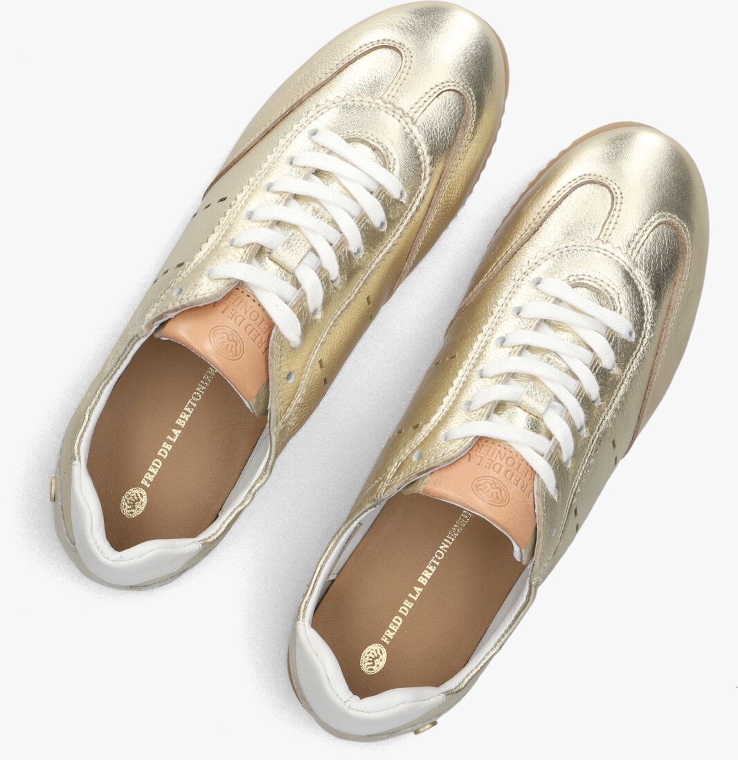gouden fred de la bretoniere lage sneakers ylva loa