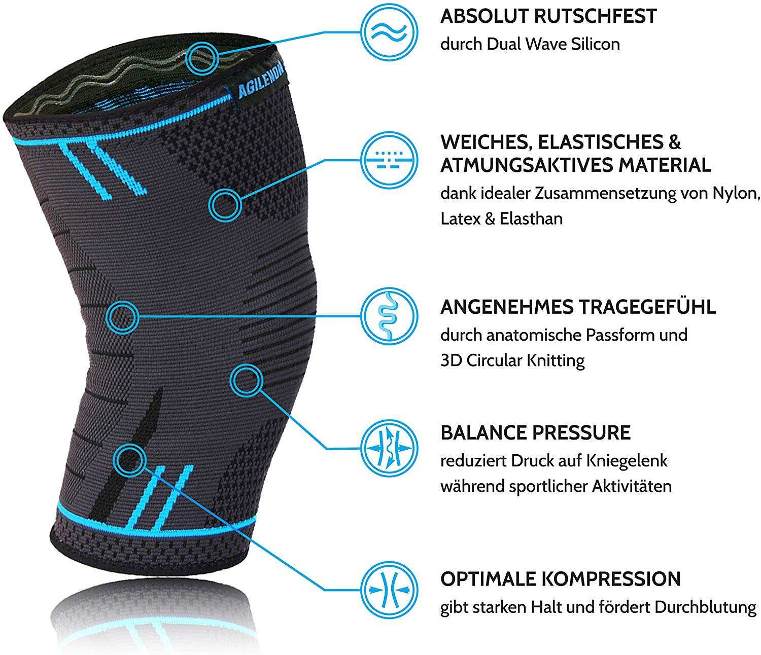 AGILE NOW Kniebandage