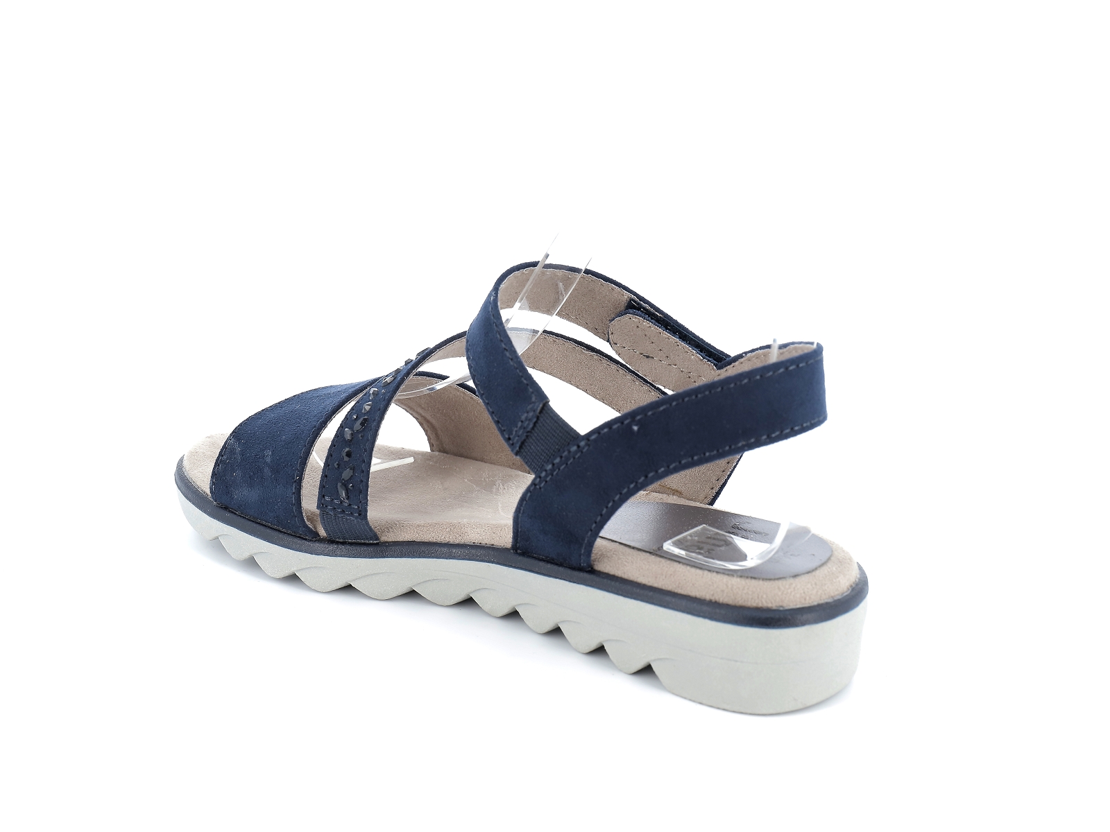 Jana  shoes-28661 Synthétique Velours Marine