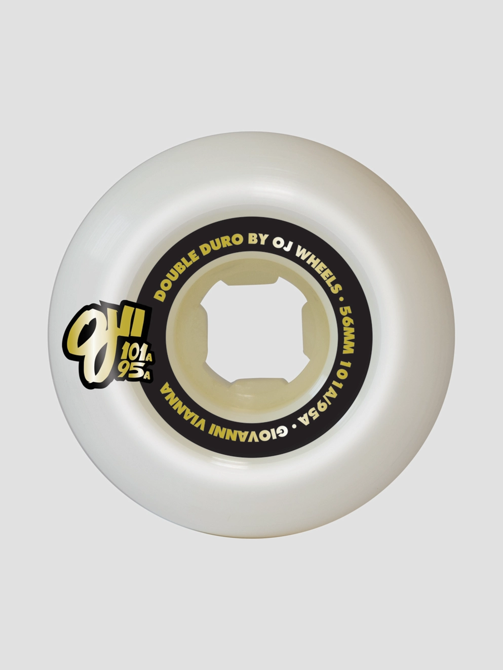 OJ Wheels Giovanni Vianna High DD 101A/95A 56mm Wheels white