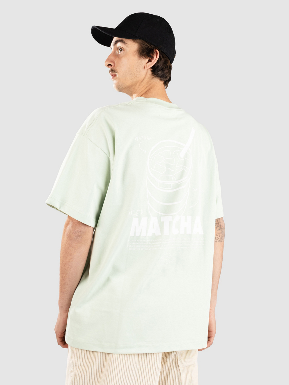 Another Cotton Lab Matcha Oversized T-Shirt green