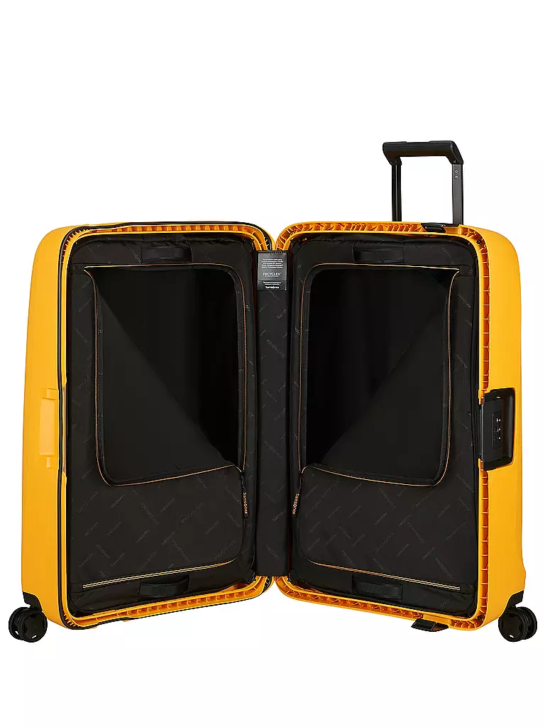 SAMSONITE Trolley ESSENS SPINNER 69cm radiant yellow  gelb