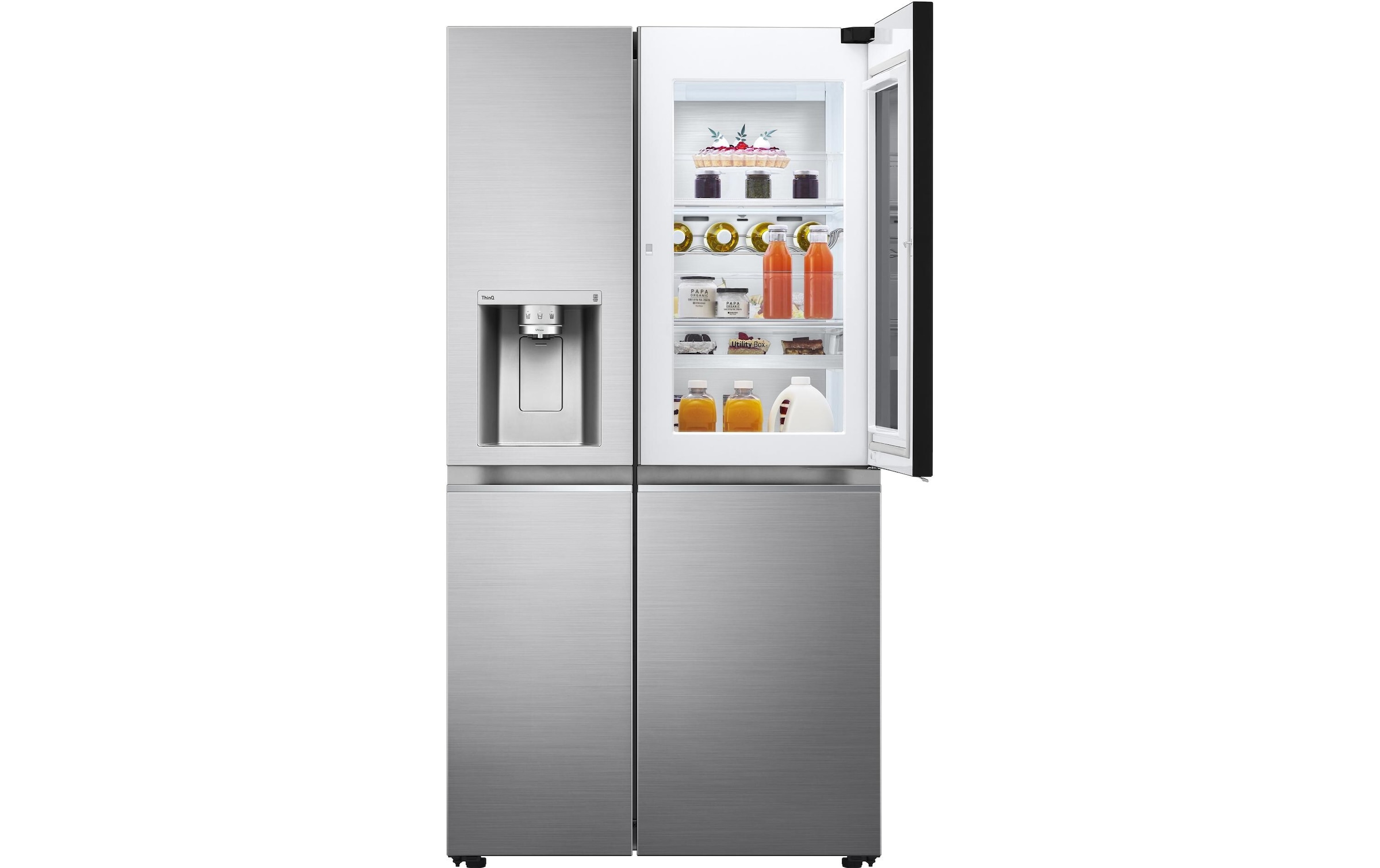 LG Side-by-Side »GSXV91PZAE« 179 cm hoch 91,3 cm breit