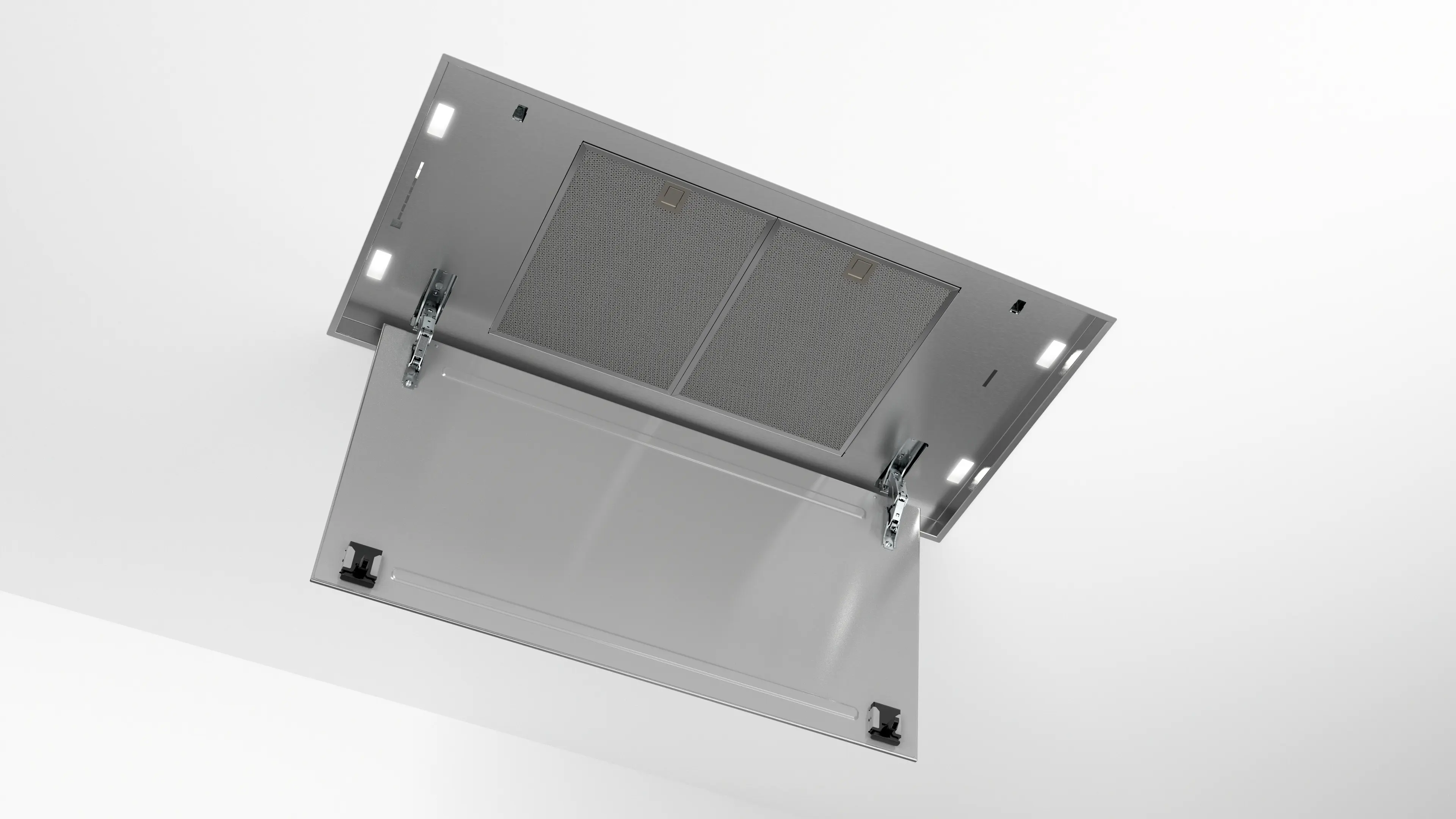 Serie 6 Plafondunit 90 cm Roestvrij staal
