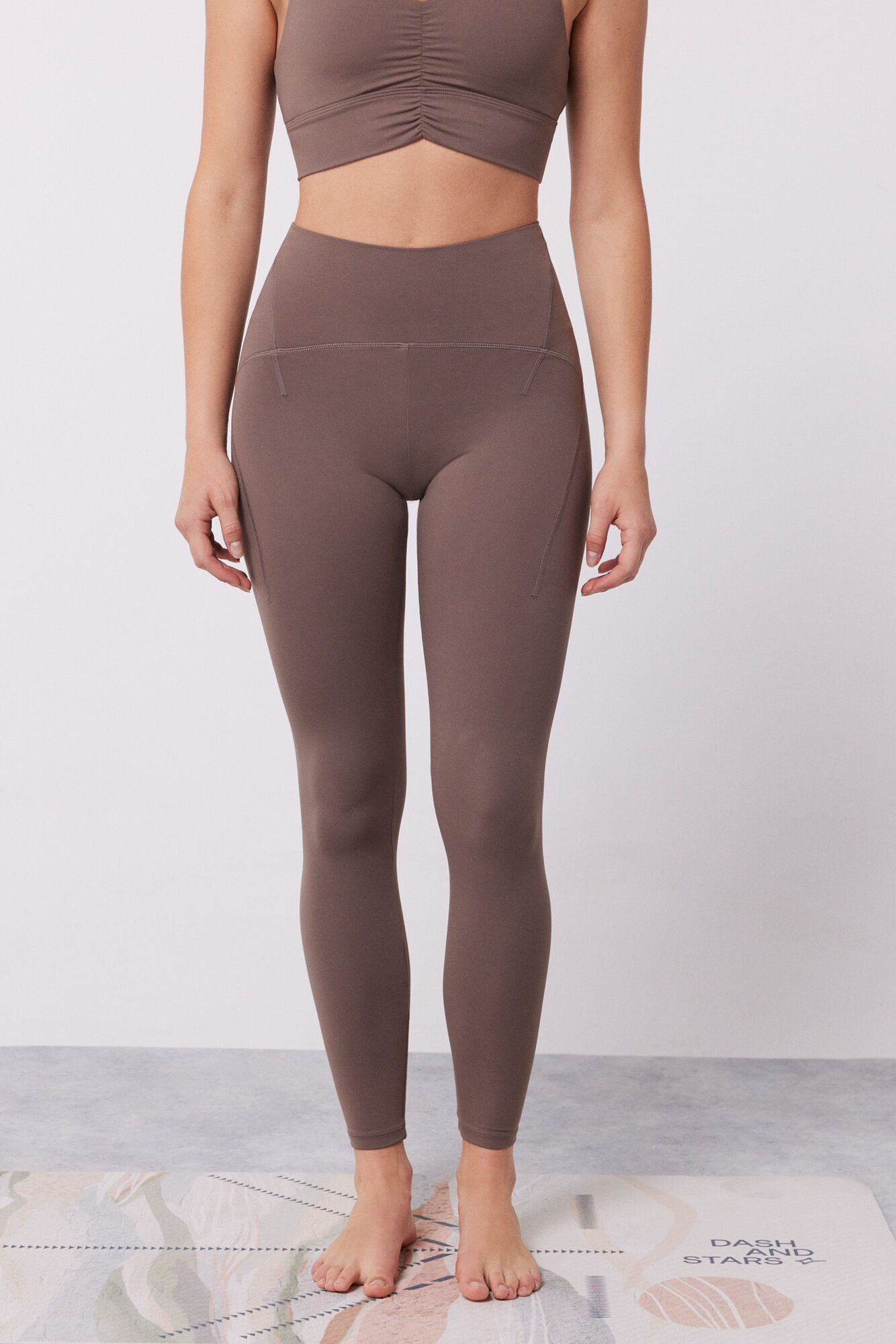 Leggings marrons Soft Move