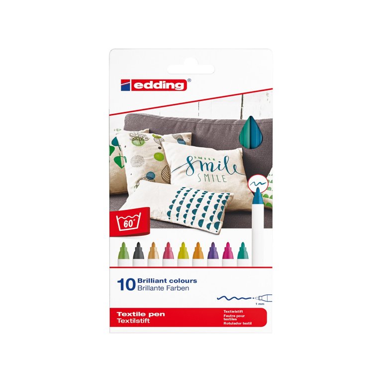 Edding 4600 Textilstift Set