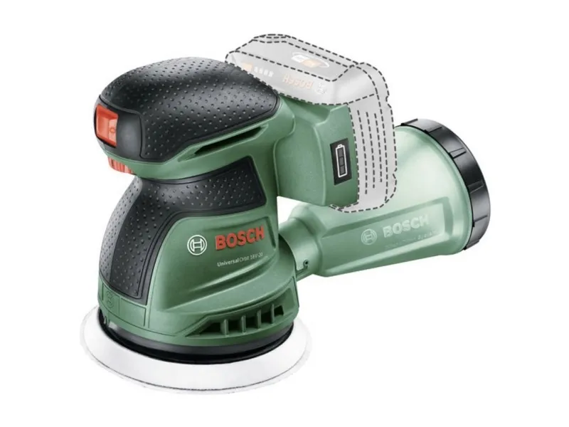 Bosch Home and Garden UniversalOrbit 18V-20 06033E4102 Batteridreven excentrisk sliber