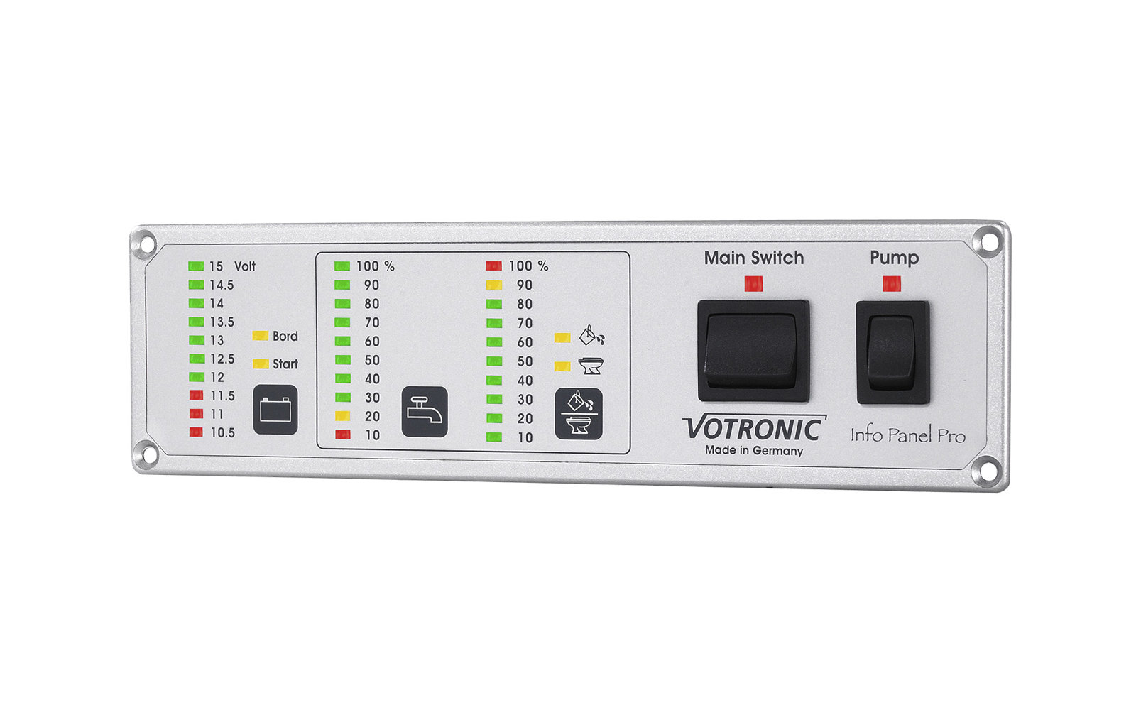 Votronic Info Panel Pro LCD-Kontrollboards 12 V