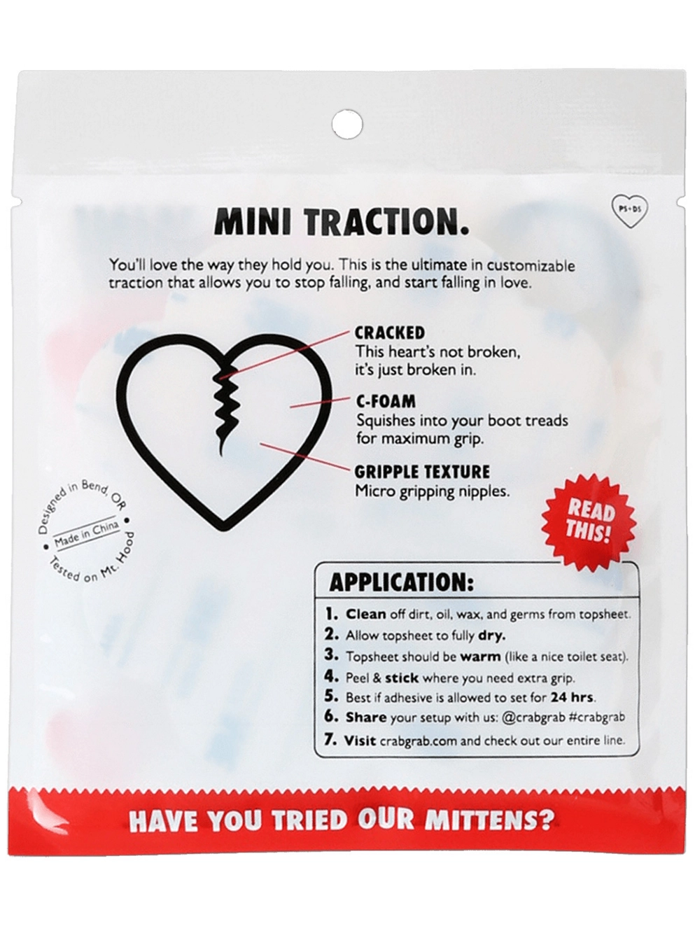 Crab Grab Mini Hearts Stomp Pad emoji