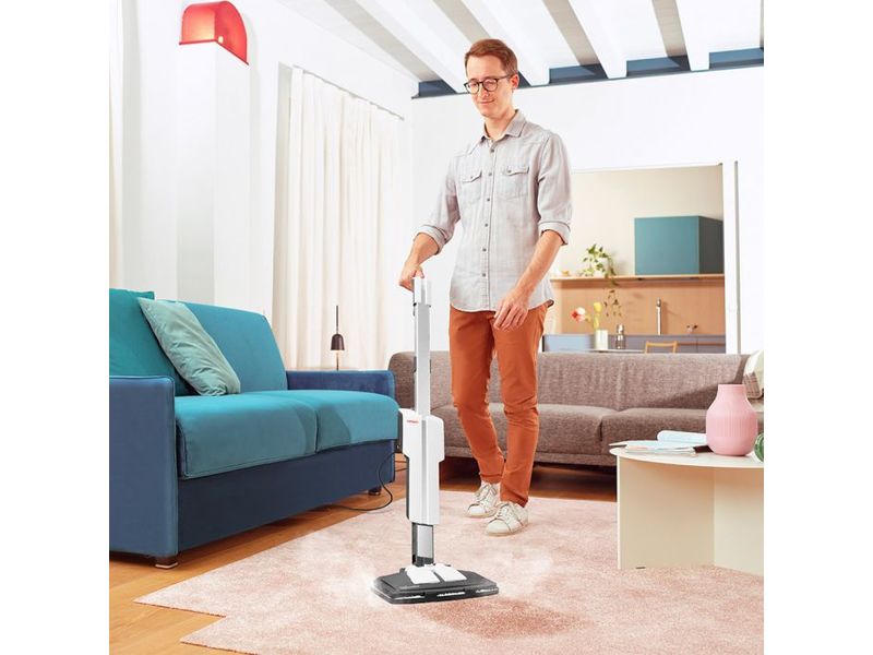 Polti Dampfbesen Vaporetto SV610_Style 2-in-1 Dampfbesen mit integriertem tragbarem Reiniger