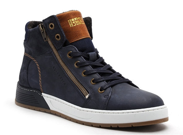 Bullboxer boots bottine enfant aof 506e6l bleu