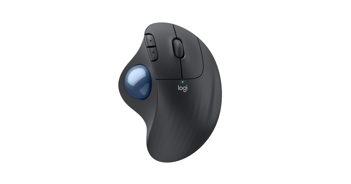 LogitechERGO M575S Wireless Trackball Mouse  (Grafiet, 400 - 2000 Dpi, Bluetooth Low Energy / 2,4 GHz USB)