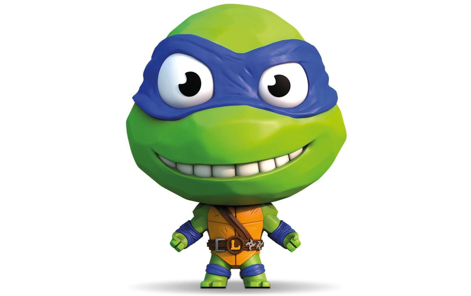 HeroPop Teenage Mutant Ninja Turtles: Leonardo 10 cmDehnbare Ninja Tutrles Actionfigur