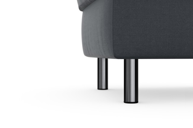 sit&more Stauraumhocker »Sinatra« Sitzfläche ist abnehmbar, chromfarbene Metallfüsse