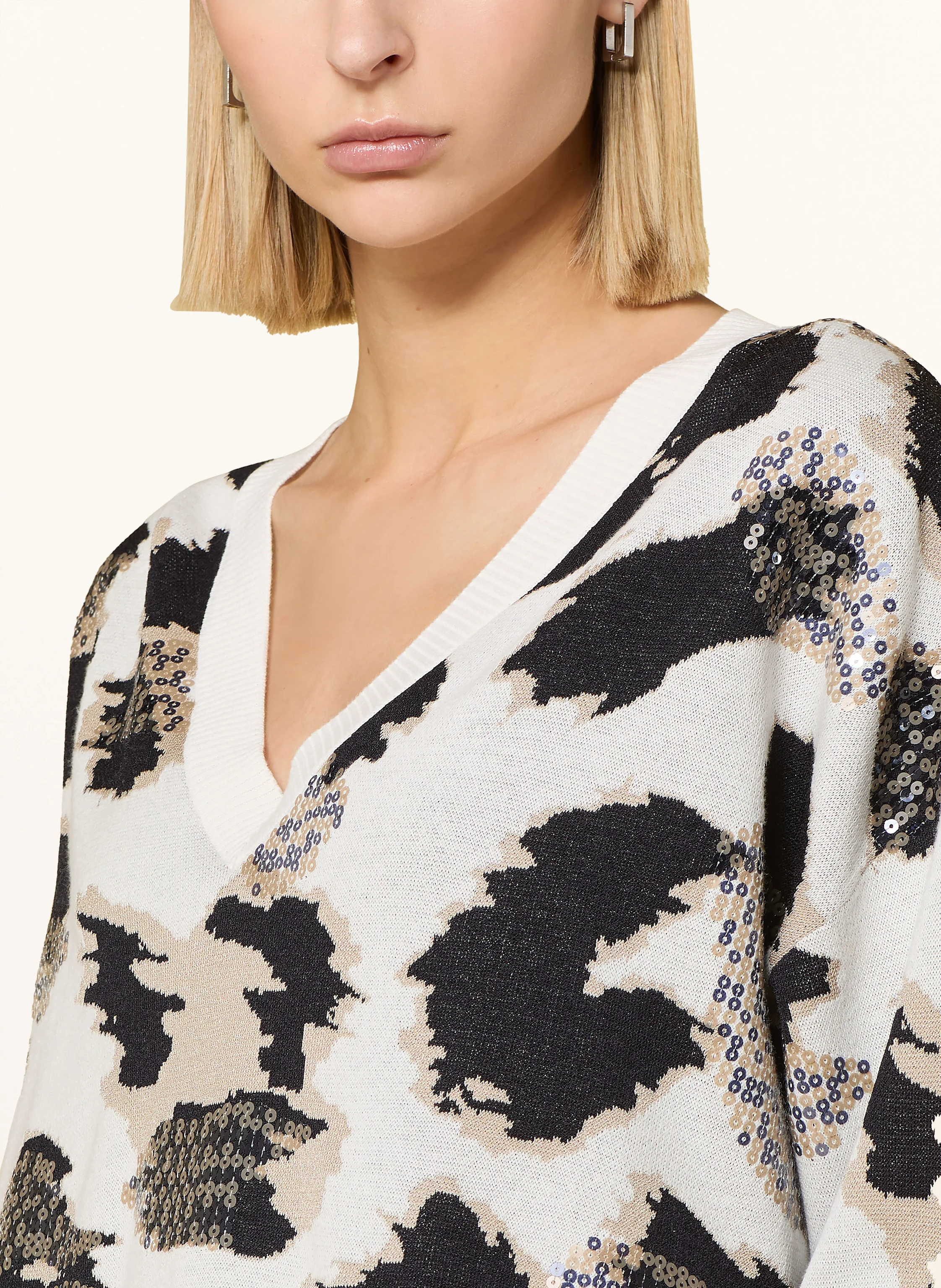 SPORTALM Pullover mit Pailletten