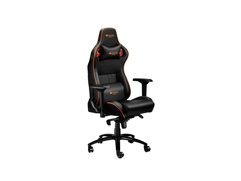 Canyon Corax, PC gamingstol, 150 kg, Sort, Nylon, Sort, Metal