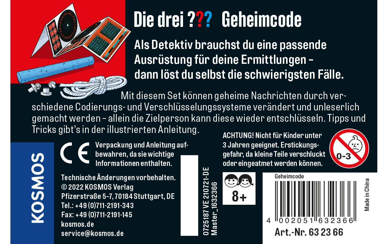 Detektivausrüstung Die drei ??? GeheimcodeCooles Detektiv-Set in hochwertiger Metalldose