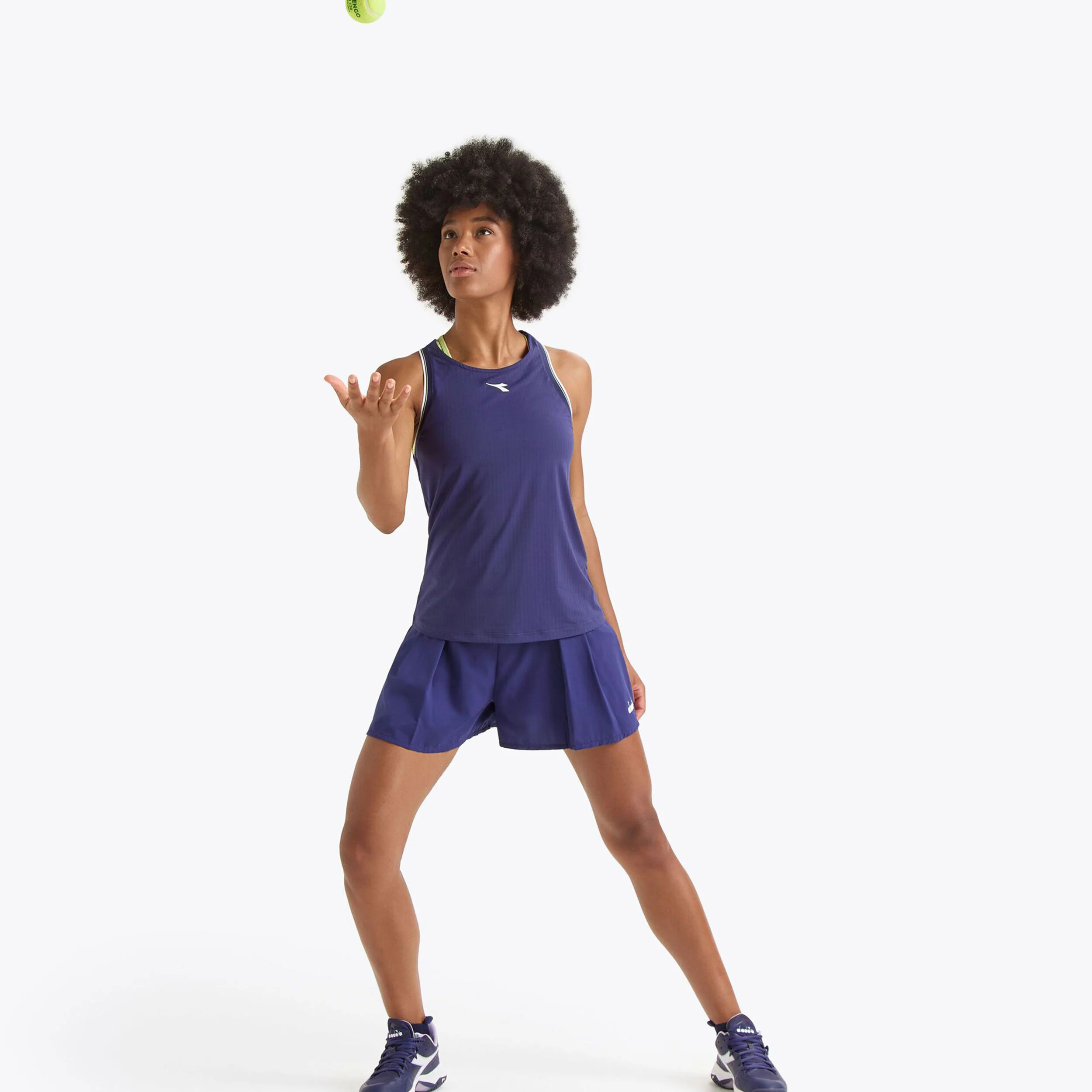 Diadora Icon Débardeur Tank Top Femmes - Bleu